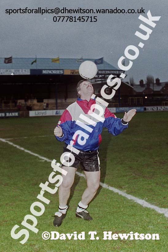 1992 Charity Football at Carlisle United. Photo: David T. Hewitson/Sports for All Pics